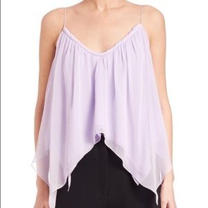 Elizabeth and James Lilac Flowy Cami Top